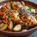 Nigerian Jollof Rice with Grilled Chicken 