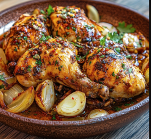Musakhan Chicken with Sumac and Onions 