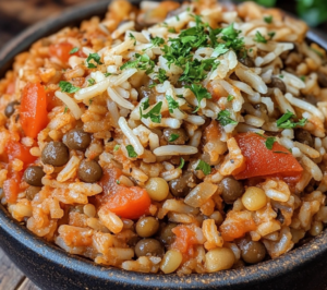 Egyptian Koshari – A Comforting Lentil and Rice Dish 