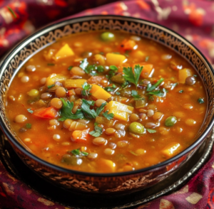 Harira: Moroccan Lentil Soup