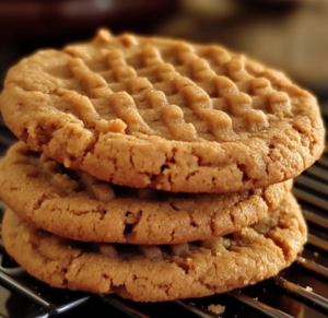 Air Fryer Peanut Butter Cookies