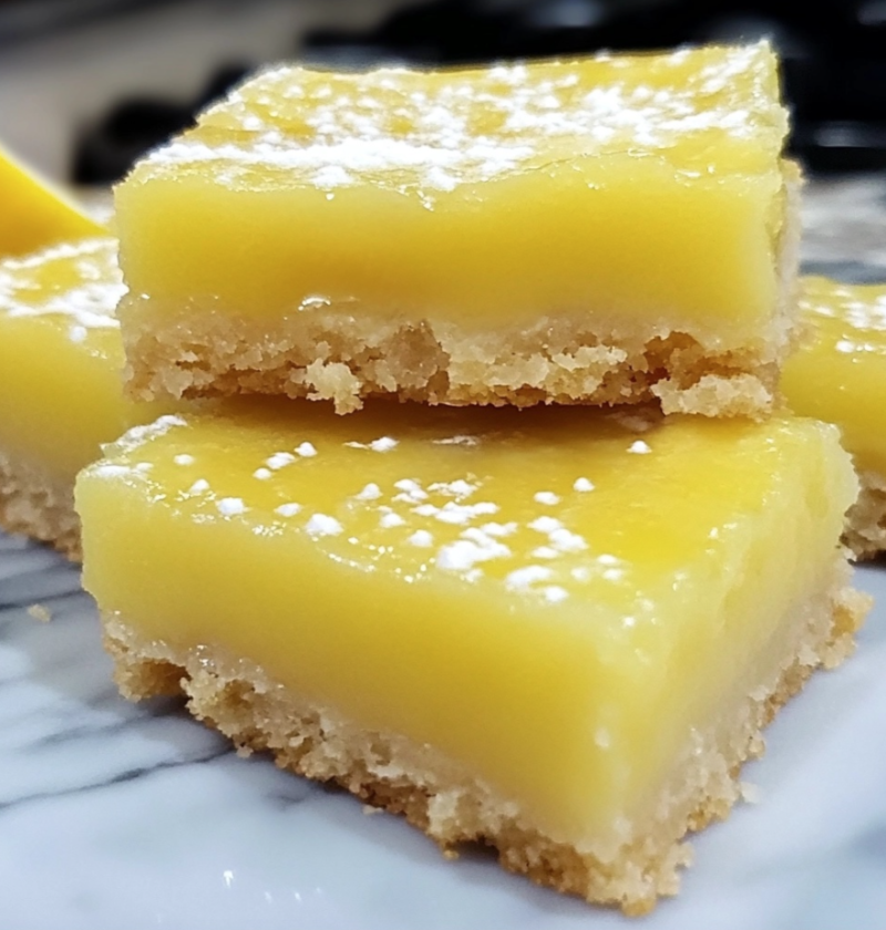 2-Ingredient Lemon Bars