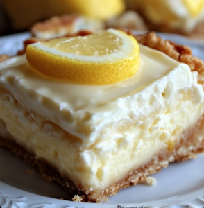 Favorite Lemon Cream Cheese Squares