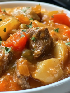 Hearty Spanish Beef Stew recipe