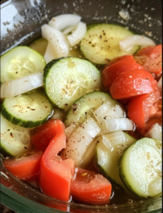 Cucumber Tomato Salad