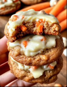 Creamy Carrot Cake Bliss Cookies
