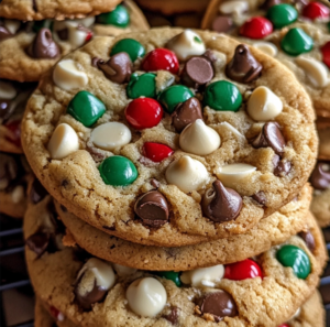 Chocolate Chip Christmas Cookies