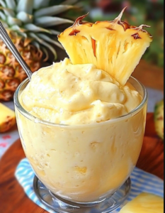 Creamy Pineapple Mousse