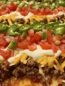 Cheesy Taco Layer Casserole”