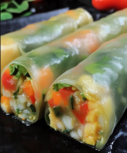 Crispy Vegetable Spring Rolls