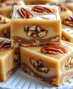 Caramel Pecan Fudge Squares