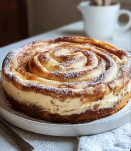 Cinnamon Roll Cheesecake