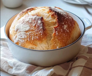 4 Ingredients only ! Everyone can make this homemade bread!