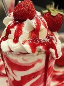Strawberry Swirl Delight