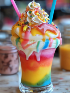 Rainbow Sundae Bliss