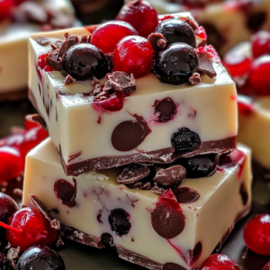 Cherry Garcia Fudge