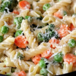 Cheesy Sausage Spaghetti Hoops
