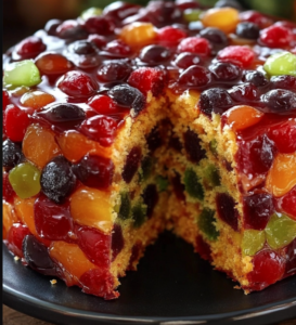 Homemade Fruit Cake Recipe