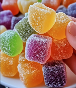 Fruity Homemade Gumdrops