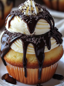 Boston Cream Bliss Cupcake