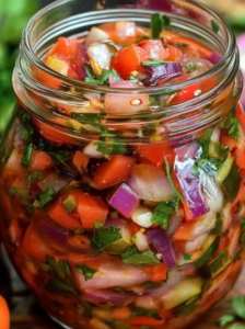 Zesty Fermented Veggie Relish