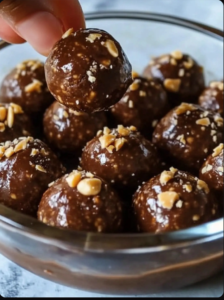 Dark Chocolate Peanut Butter Balls