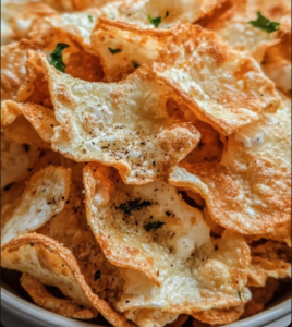 Cottage Cheese Chips recipe