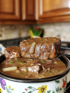 “Crock Pot Cube Steak