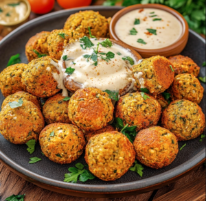 Falafel with Tahini Sauce