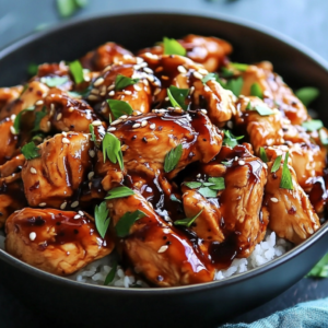 Slow Cooker Honey Garlic Chicken