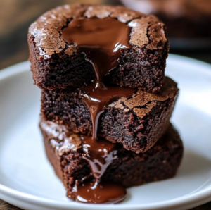 3-Ingredient Nutella Brownies