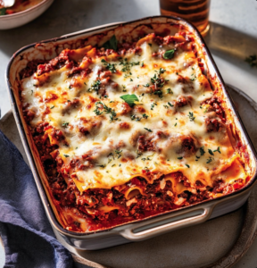 Classic Lasagna with Homemade Sauce