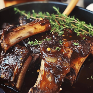 Cabernet Braised Beef Ribs