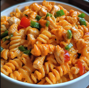 One-Pot Buffalo Chicken Pasta
