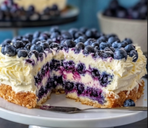 THIS German Blueberry Cake