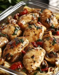 Chicken Marsala Florentine
