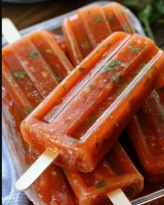 Bloody Mary Popsicle
