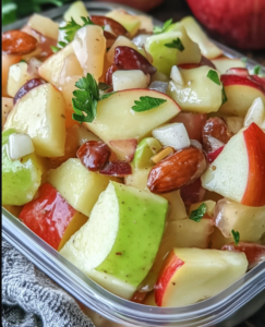 Quick & Delicious Apple Salad