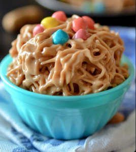 No-Bake Peanut Butter Haystacks