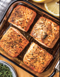 Air Fryer Salmon
