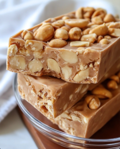 Homemade PayDay Candy Bars
