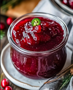 Jalapeño Cranberry Sauce
