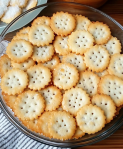 Salt Crackers & Salt cookies! Without egg and without butter!