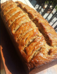 Sweet Banana Bread.