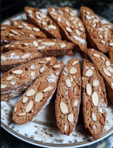 Almond Biscotti.