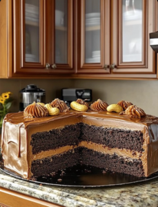 Peanut Butter Fudge Cake