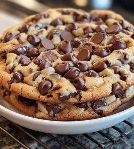 Ultimate Gooey Chocolate Chip Cookie