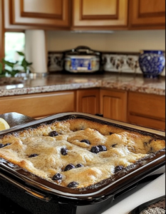 Cobbler aux Myrtilles