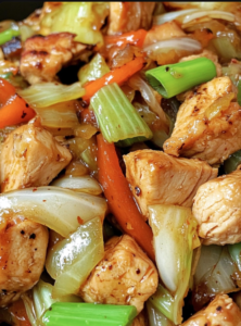 Chinese Chicken Cabbage Stir