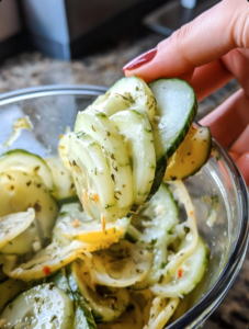 Quick and Easy Cucumber Snack: A Light & Flavorful Treat!